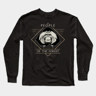 Orangutan (People of The Forest) Long Sleeve T-Shirt